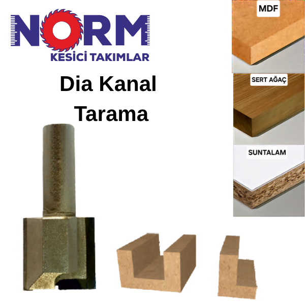 DİA KANAL TARAMA FREZE BIÇAĞI