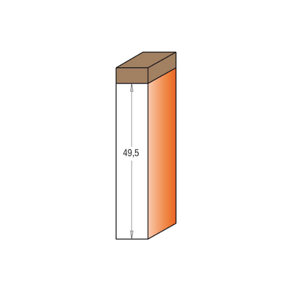 CMT Ø19X49,5X100 JİLETLİ RULMANLI TEMİZLEME FREZE BIÇAĞI
