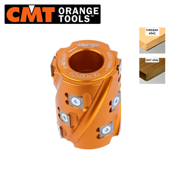 CMT Ø62mm JİLETLİ TEMZİLEME FREZE TOPU