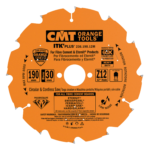 CMT Ø250 DİA BETOPAN CORIAN TESTERESİ